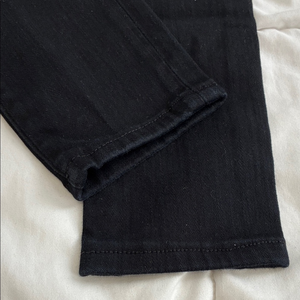IRO Women's Fitté High-Rise Cropped Jeans in Black Size 26 - Picture 9 of 9